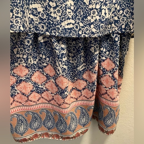 Abercrombie & Fitch Paisley Mini Dress - Picture 6 of 7